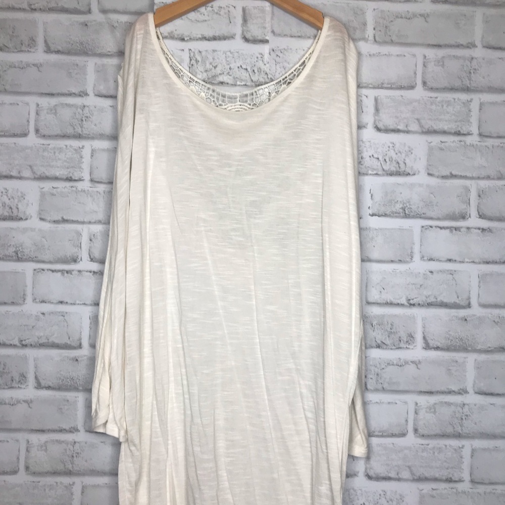 3/4 Sleeve American Eagle Lace Top